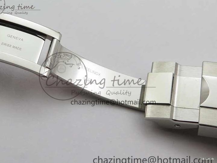 LB Dial EWF SS Bracelet Black A3235 Submariner on 41mm 126619 Ceramic Blue 0421